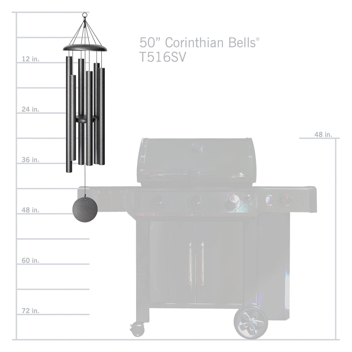 Corinthian Bells® 50-inch Windchime - Wholesale