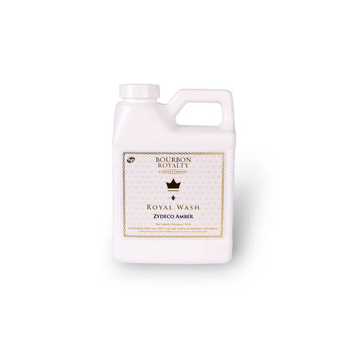 16oz Royal Wash Zydeco Amber Laundry Detergent Cleanser