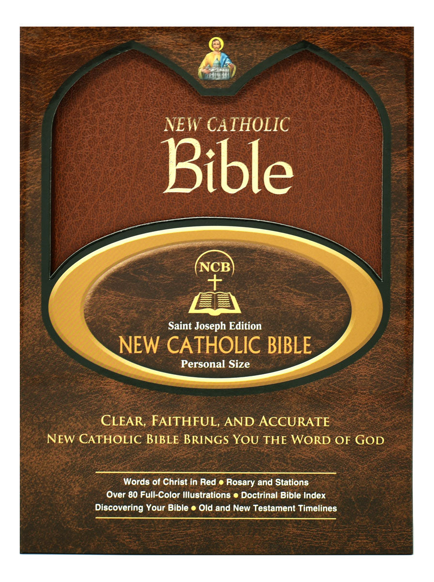 St. Joseph New Catholic Bible Gift Edition Personal Size 608/10BN
