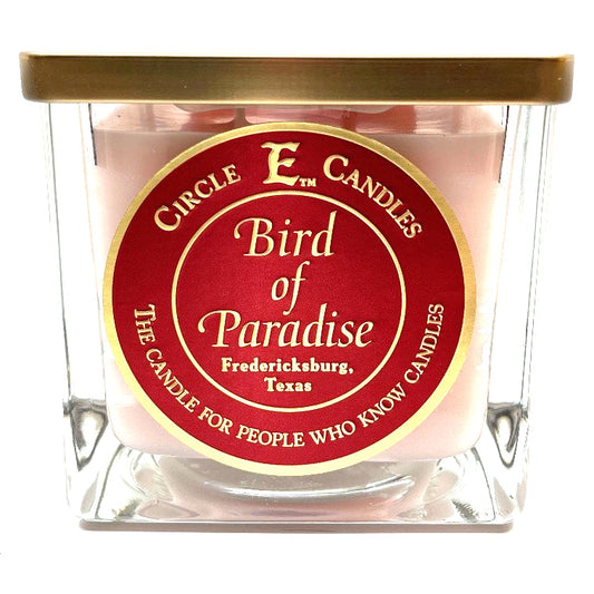 Circle E Candles, Bird of Paradise Scent, Extra Large Size Jar Candle, 75oz, 5 Wicks