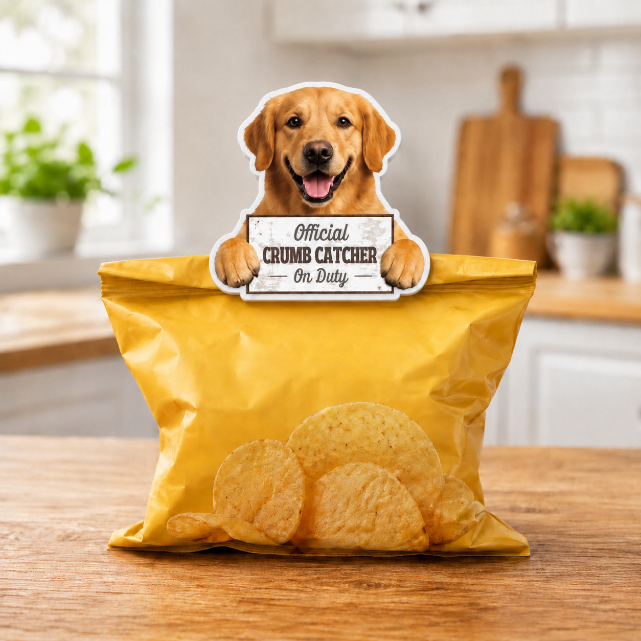 Golden Retriever, Chip clip