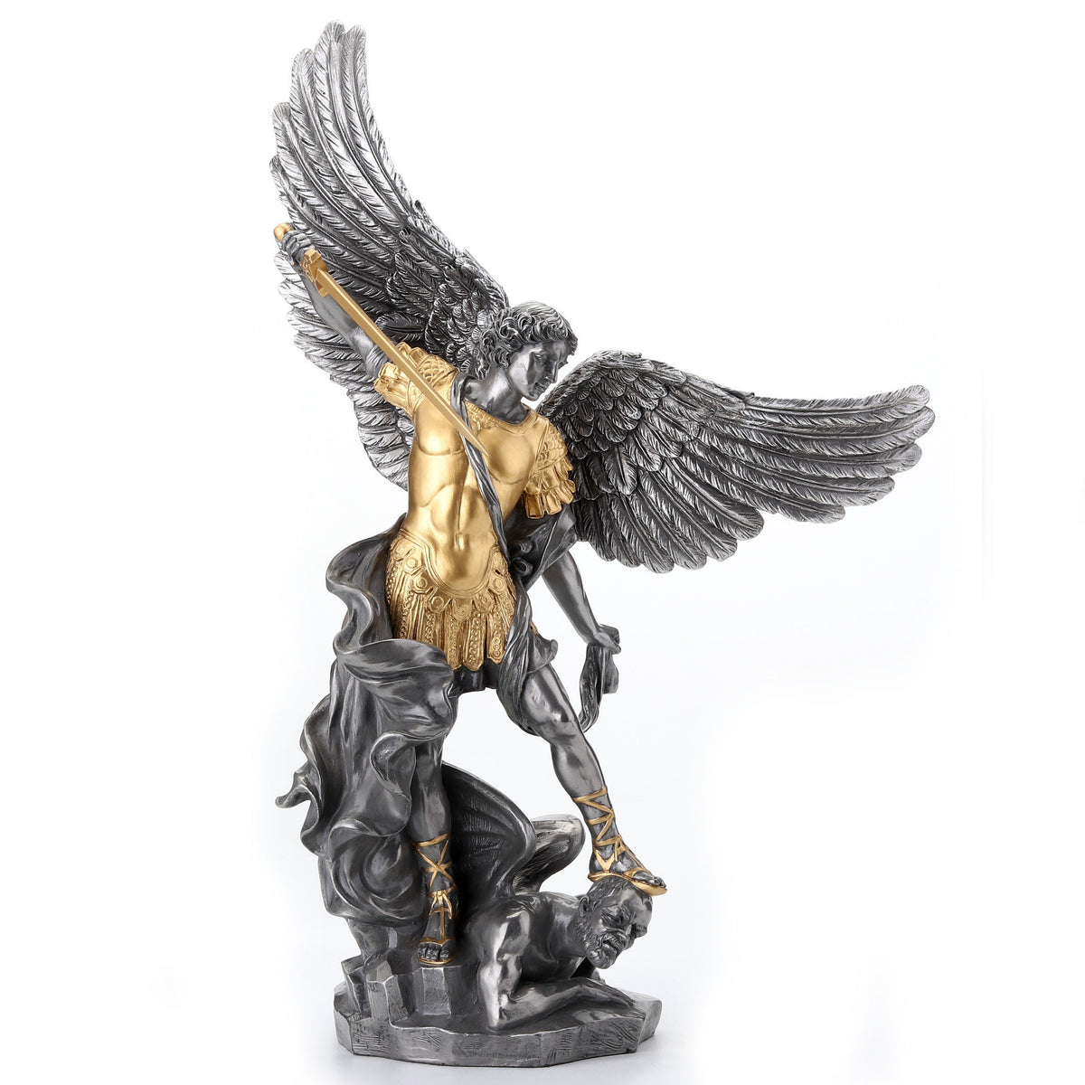 Saint Michael Tramples Demon