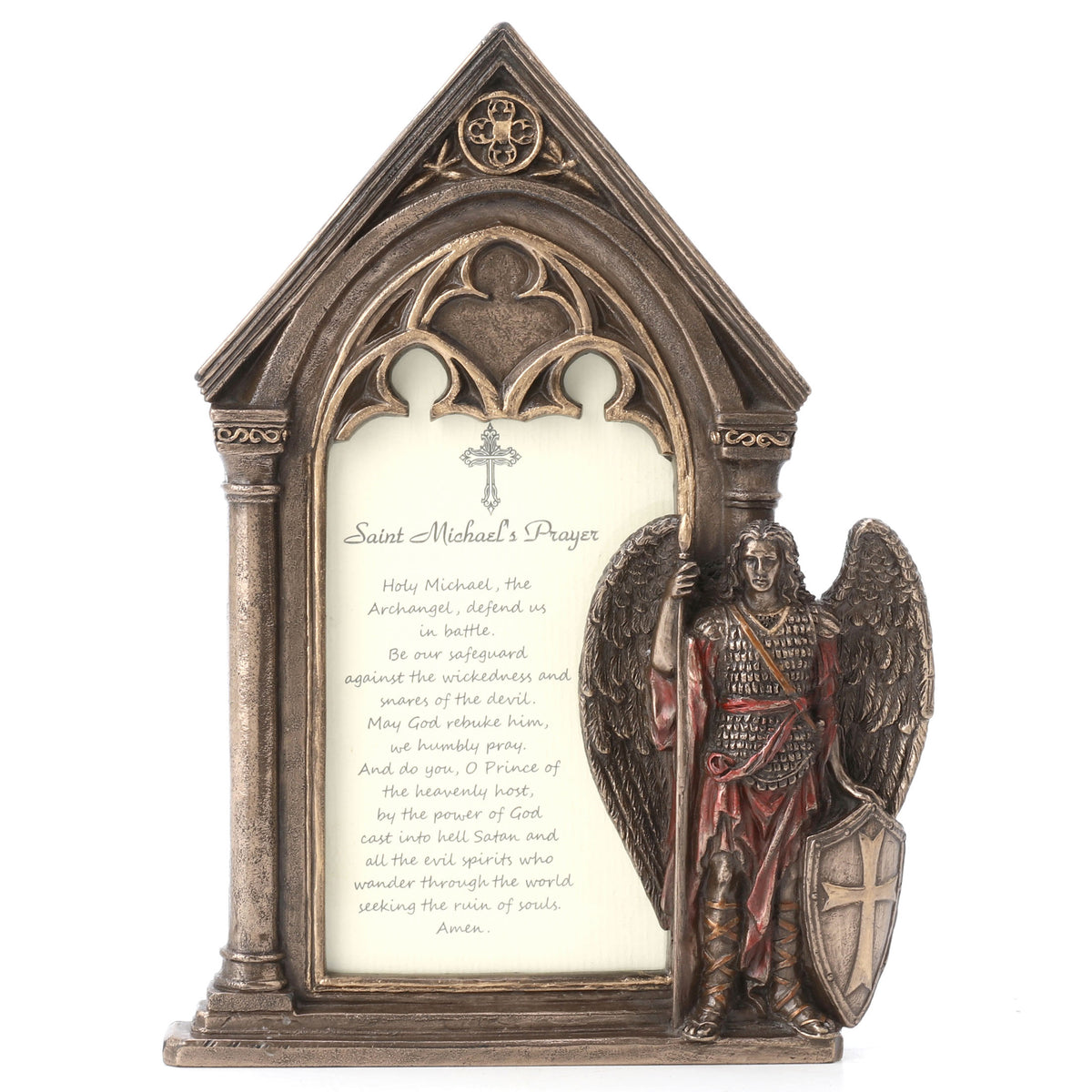 Saint Michael's Prayer Photo Frame