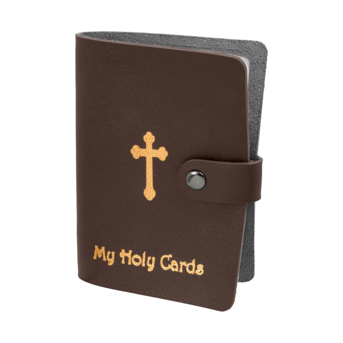 BROWN CARD HOLDER ALBUM