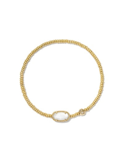 Grayson Stretch Bracelet Gold Cobalt Blue Illusion