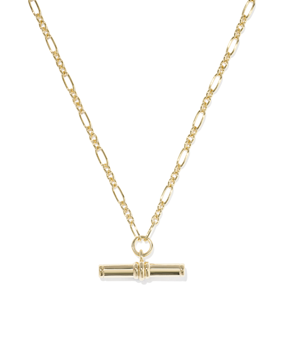BREE MTL BAR PNDT NCK GOLD METAL