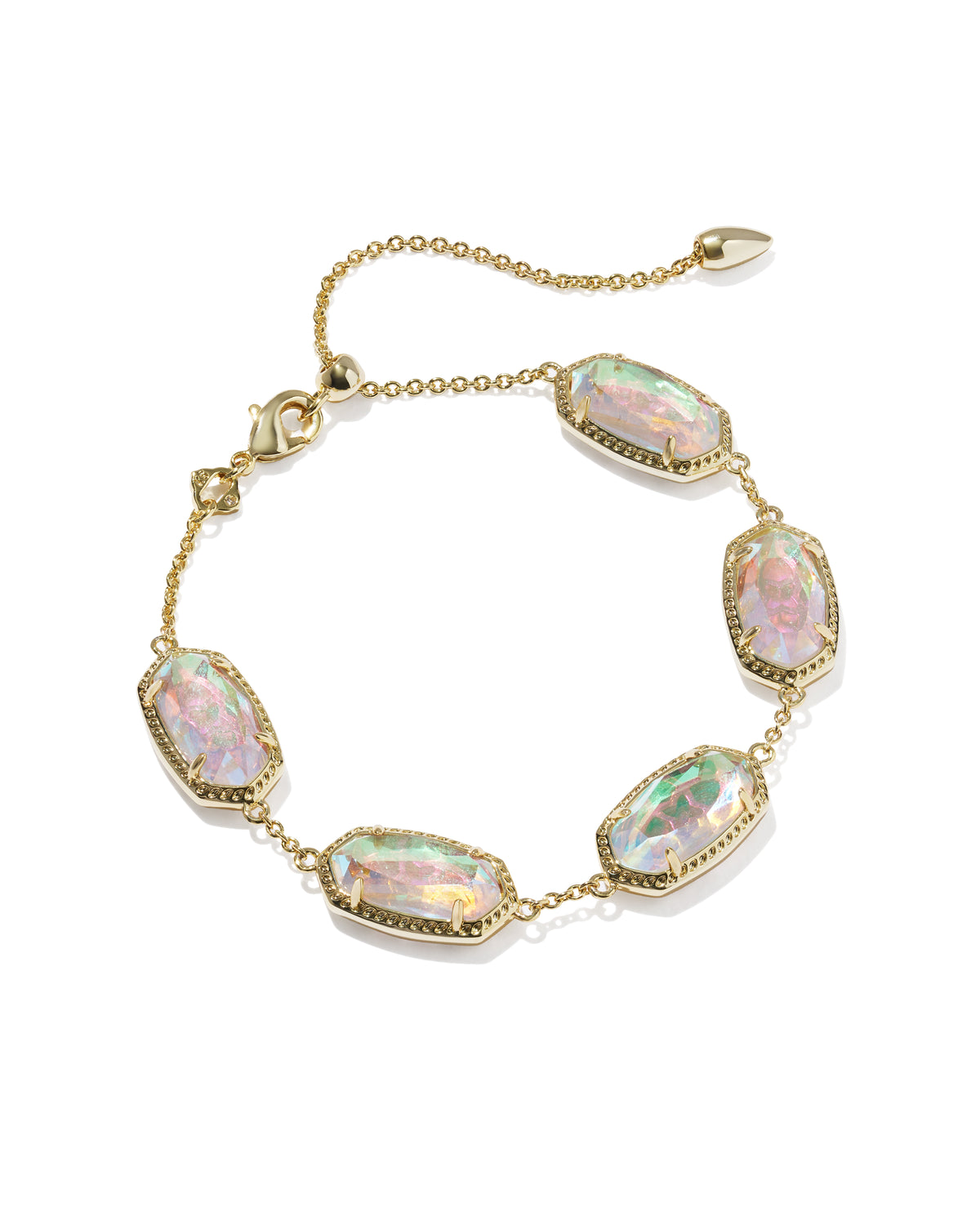 ELAINA LINK BRC GOLD DICHROIC GLASS