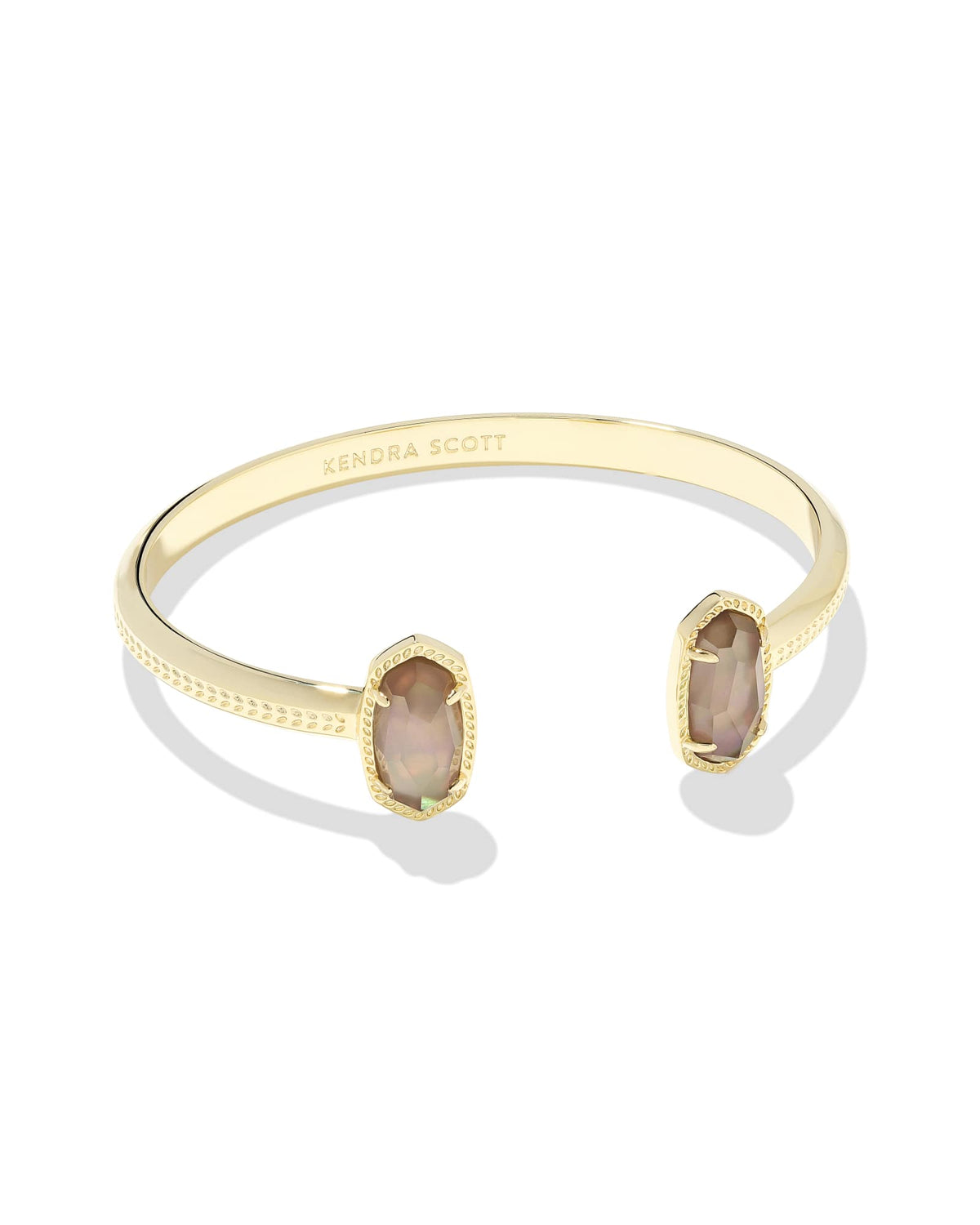 ELTON BRACELET GOLD TAUPE MOP