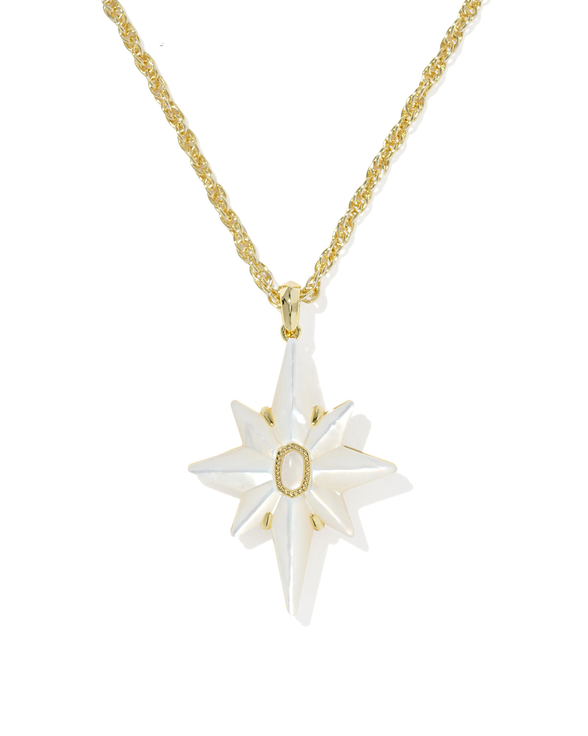 FATE STAR PNDNT NCK GOLD IVORY MOP