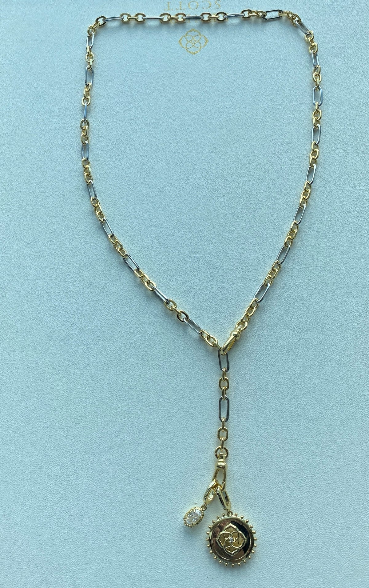 NATALIE CHAIN CHARM NECKLACE