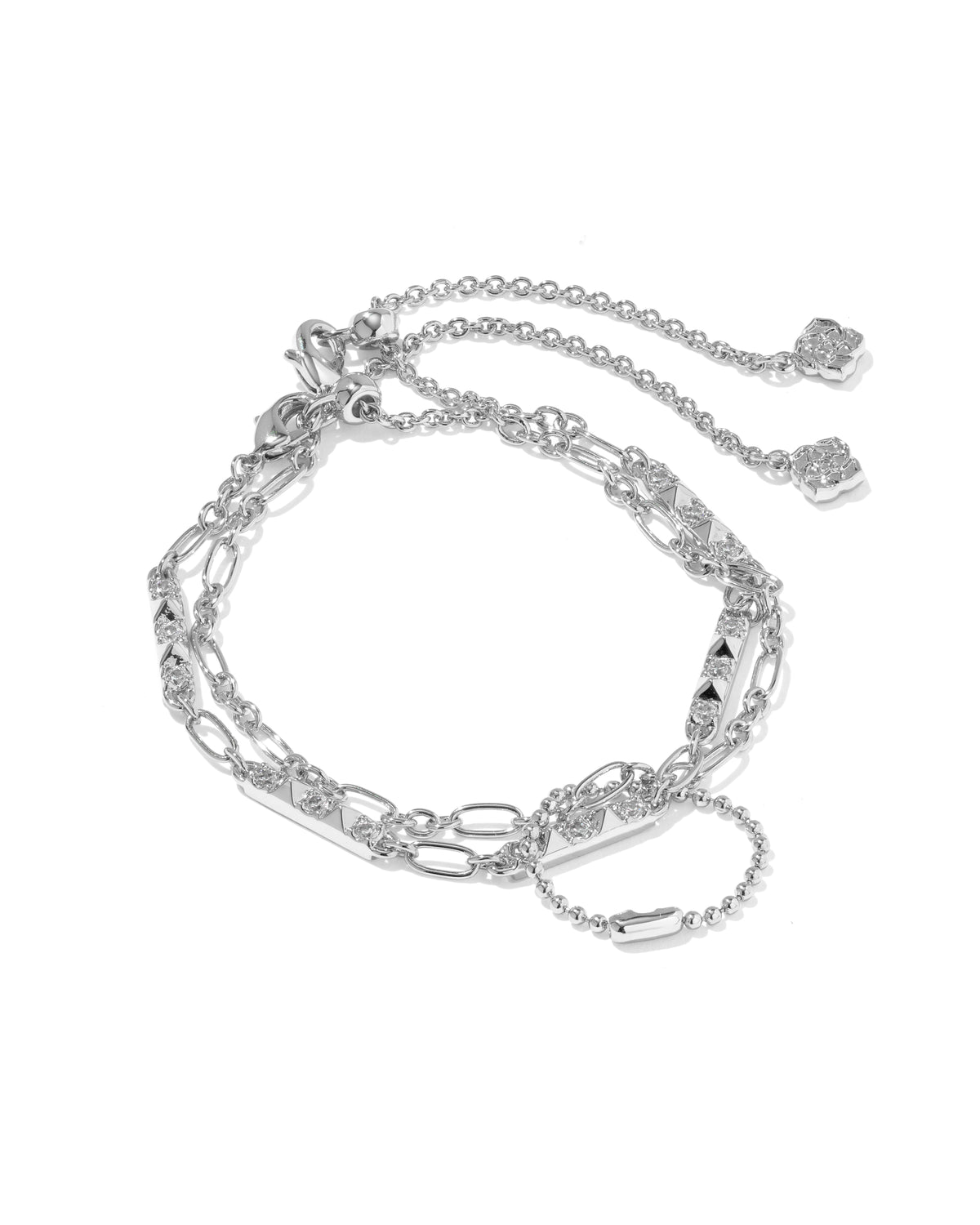 FATE SET OF 2 DELICATE CHAIN BRACELETS