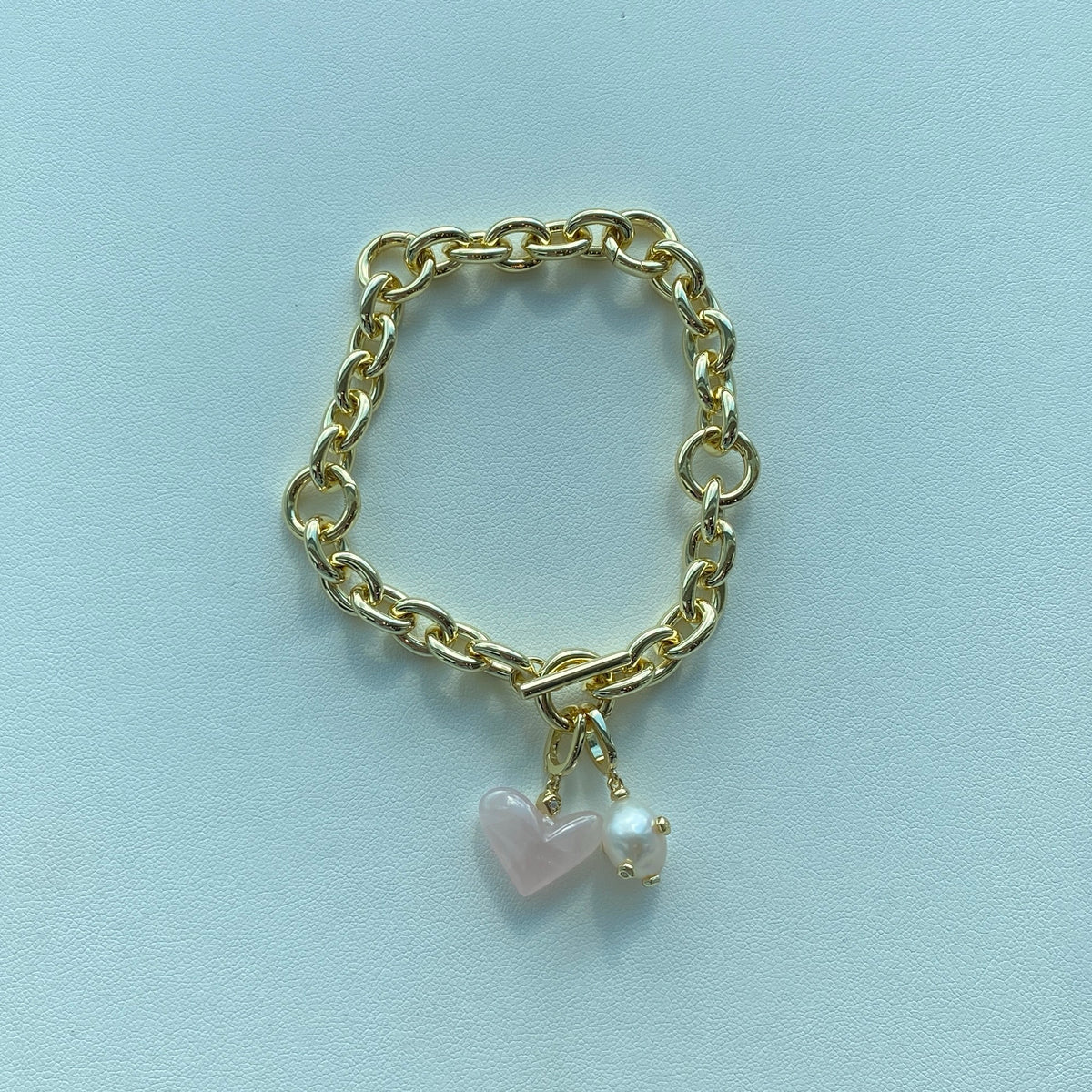 NICO CHAIN CHARM BRACELET