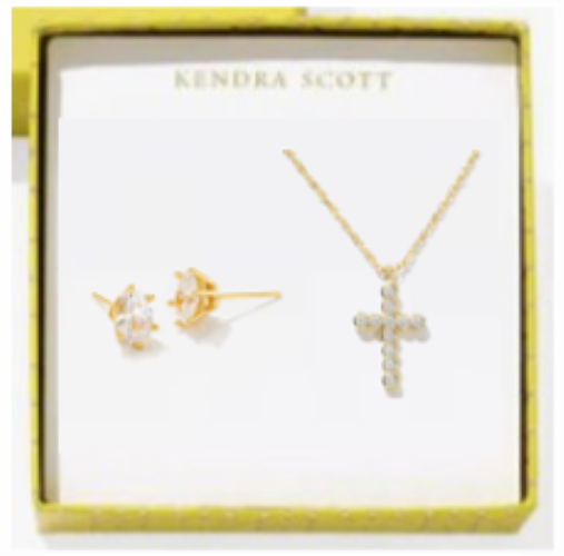 CROSS CAILIN CRS GFT SET PHOD METAL WHITE CZ