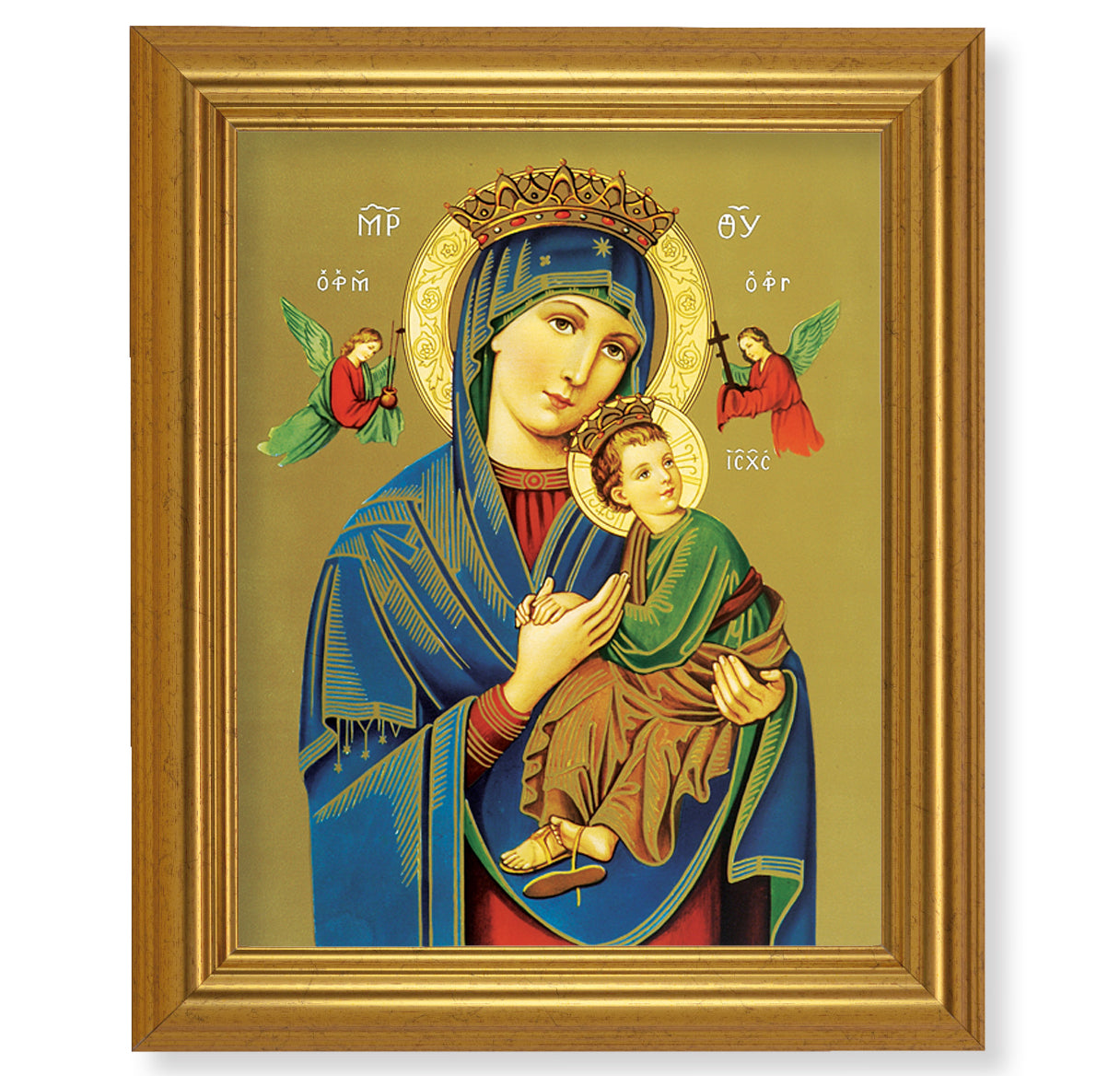 Our Lady of Perpetual Help Picture Framed Wall Art Decor