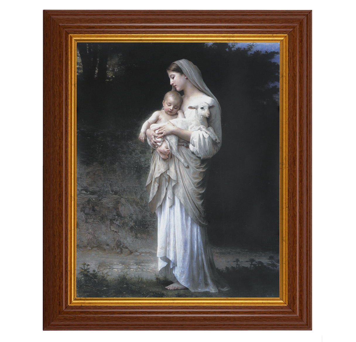 Divine Innocence Picture Framed Wall Art Decor Large