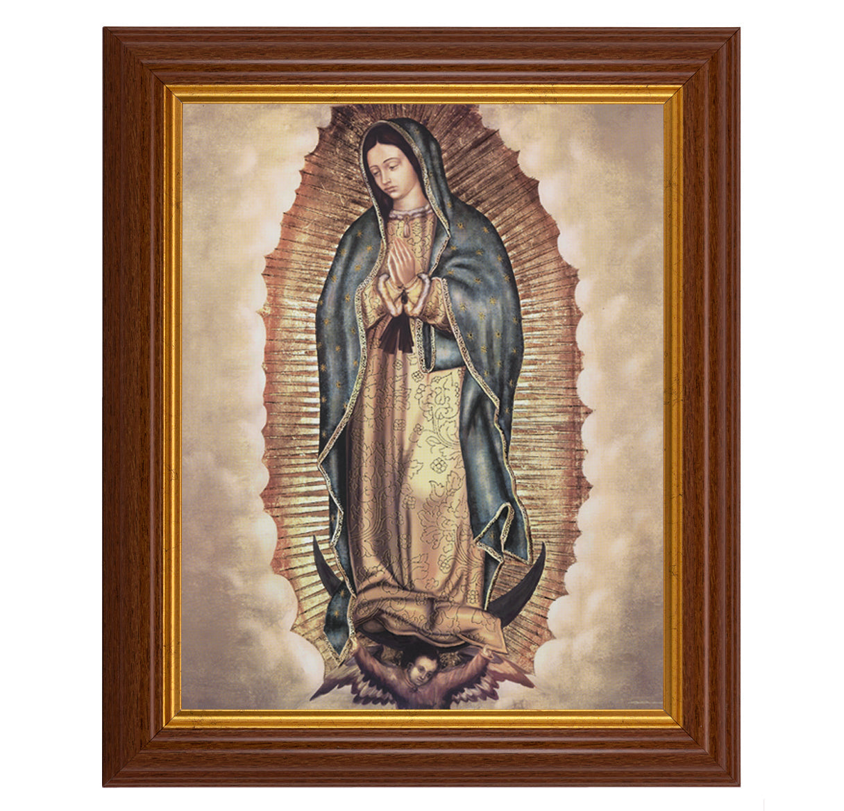 Our Lady of Guadalupe Picture Framed Wall Art Decor Large