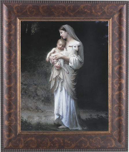 Divine Innocence Picture Framed Wall Art Decor Large