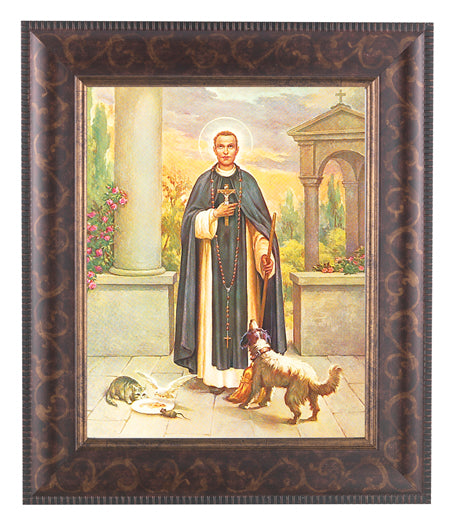 St. Martin DePorres Picture Framed Wall Art Decor Large