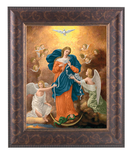 Our Lady Untier of Knots Picture Framed Wall Art Decor