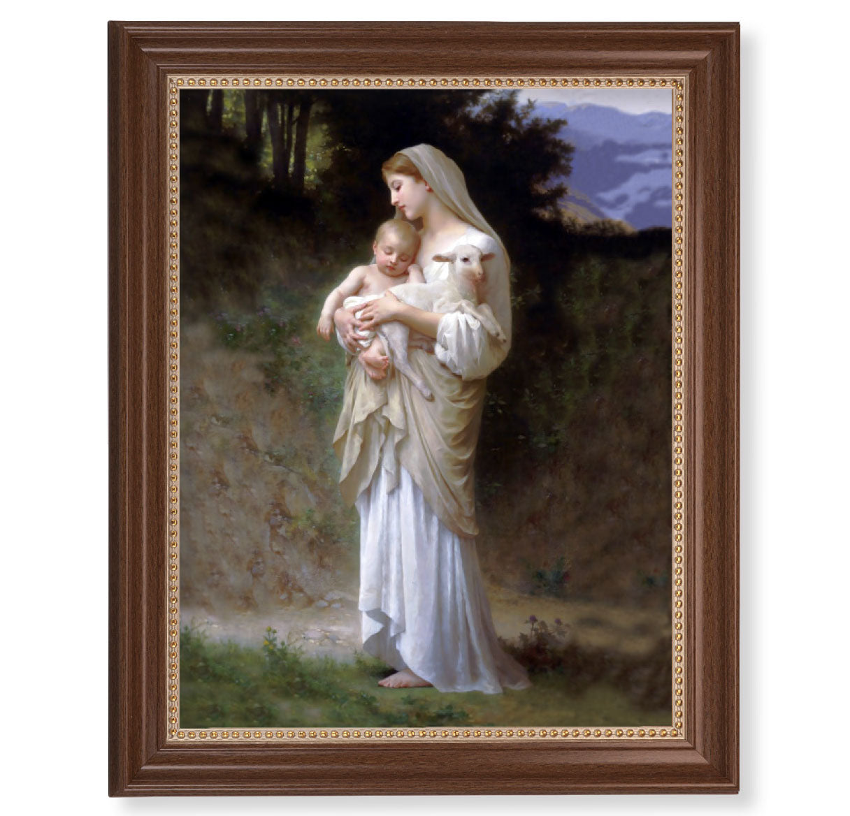 Divine Innocence Picture Framed Wall Art Decor Extra Large