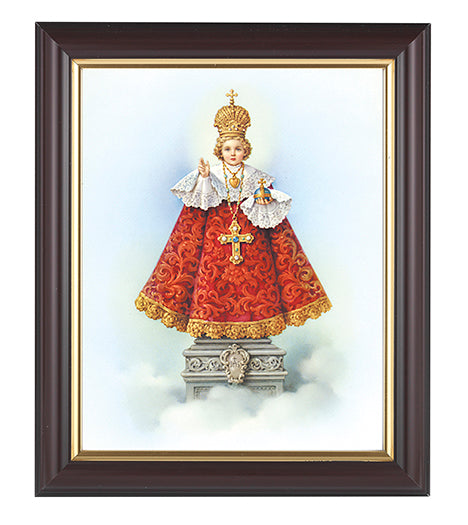 Infant of Prague Picture Framed Wall Art Decor Medium Frame