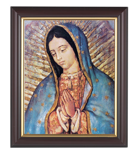 Our Lady of Guadalupe Picture Framed Wall Art Decor Medium
