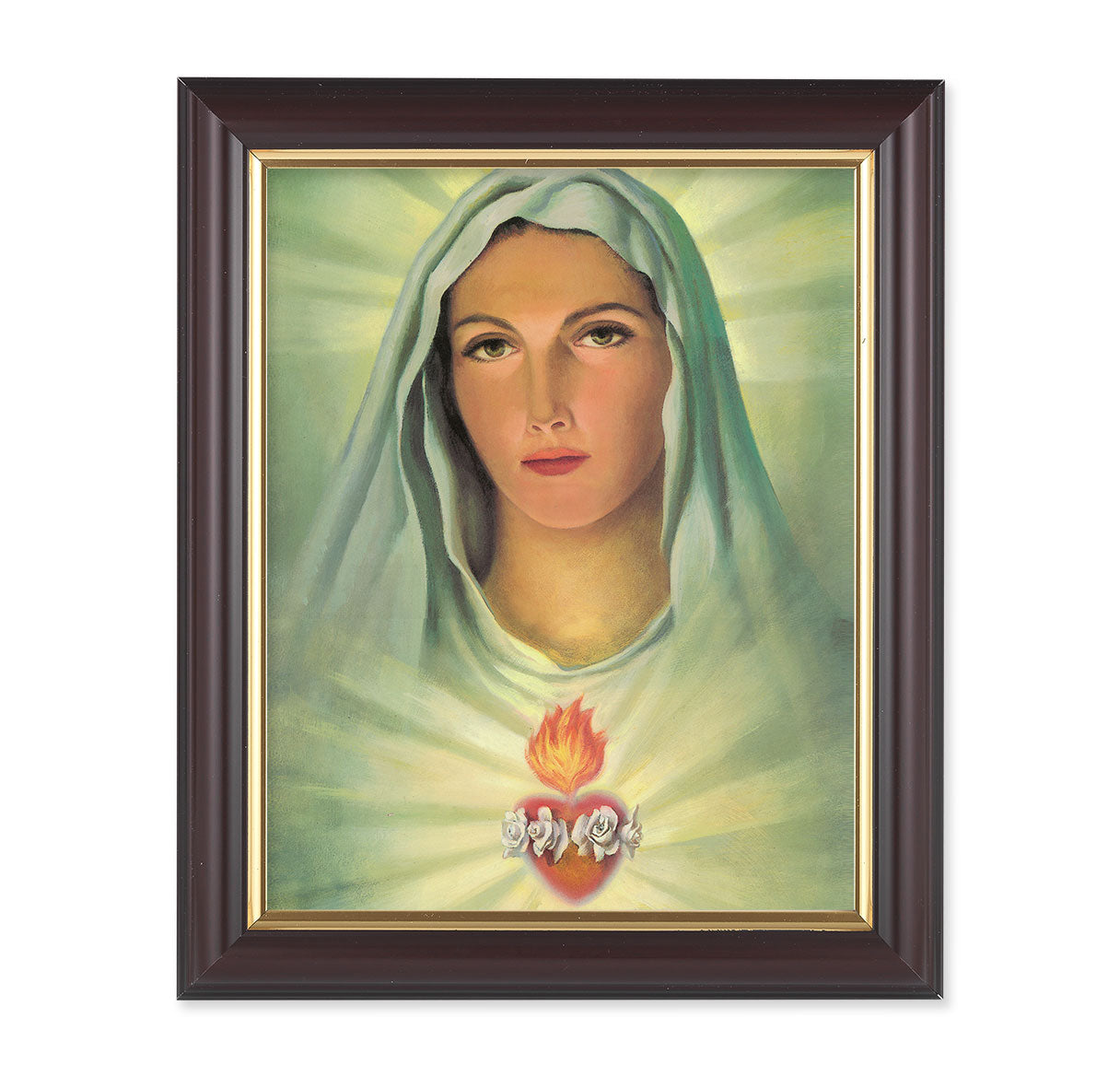 Immaculate Heart of Mary Picture Framed Wall Art Decor