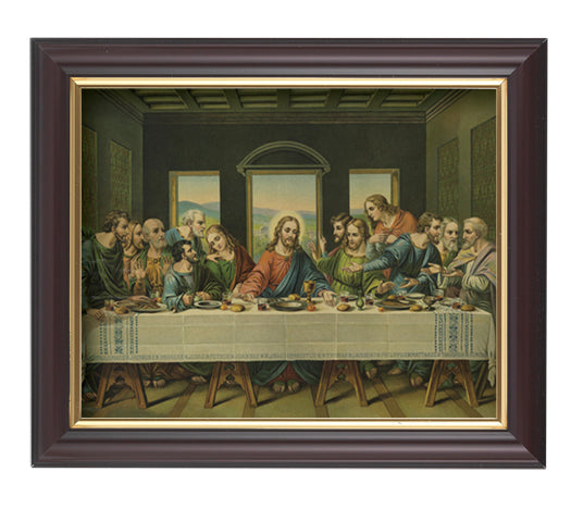 Last Supper Picture Framed Wall Art Decor Medium Classic Frame