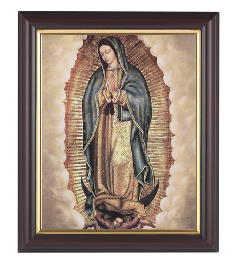 Our Lady of Guadalupe Picture Framed Wall Art Decor Medium