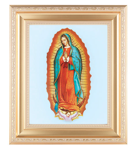 Our Lady of Guadalupe Picture Framed Wall Art Decor Large