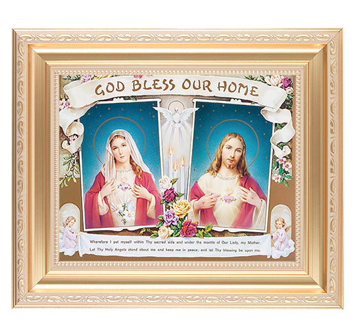 House Blessing SHJ-IHM Framed Wall Art Decor Large