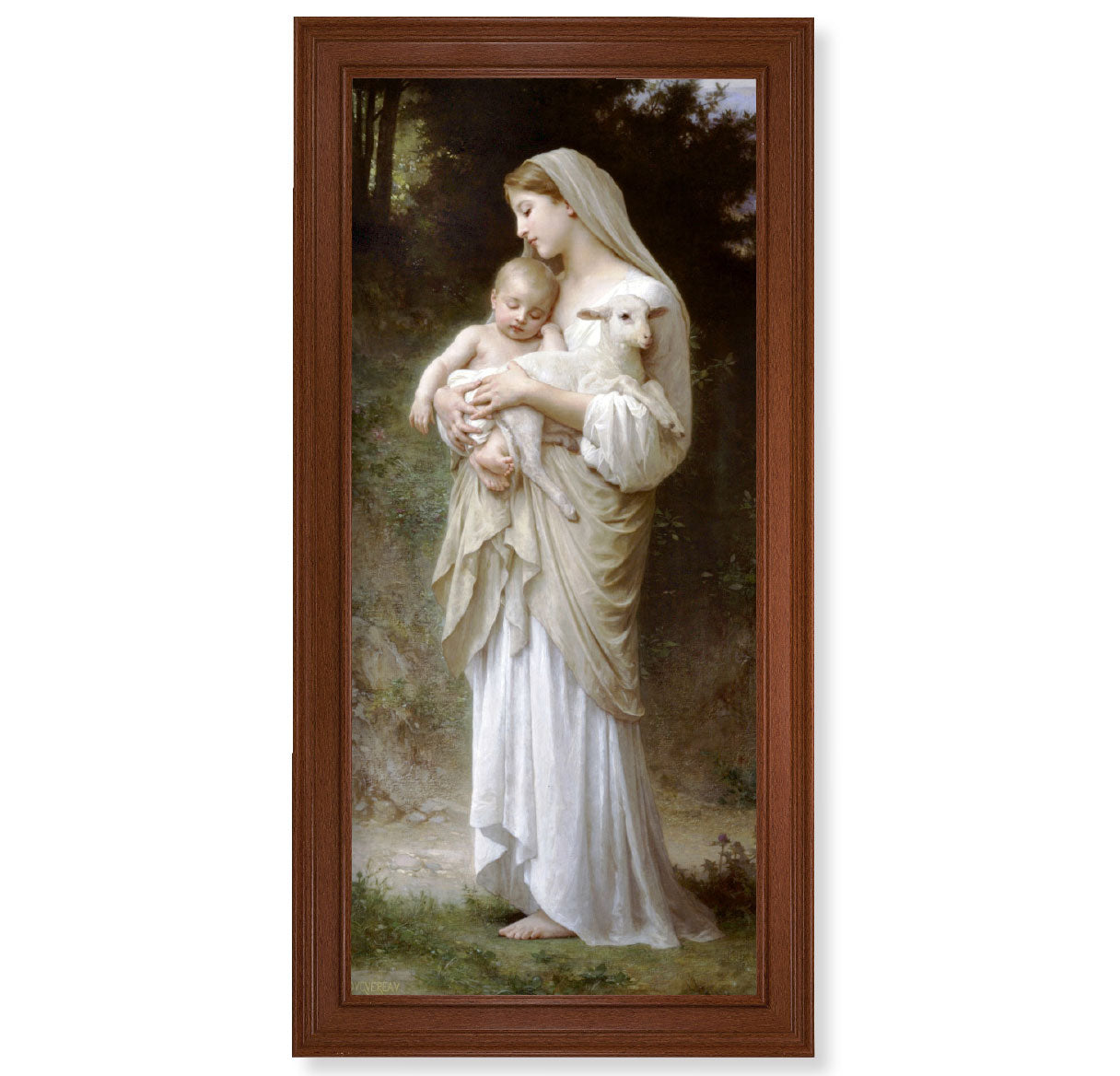 Divine Innocence Picture Framed Wall Art Decor Extra Large