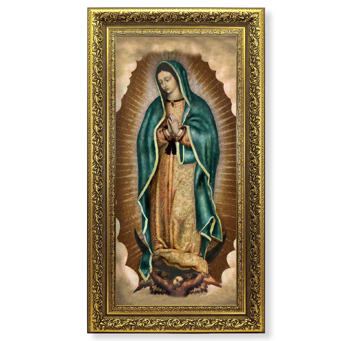 Our Lady of Guadalupe Picture Framed Wall Art Decor Large