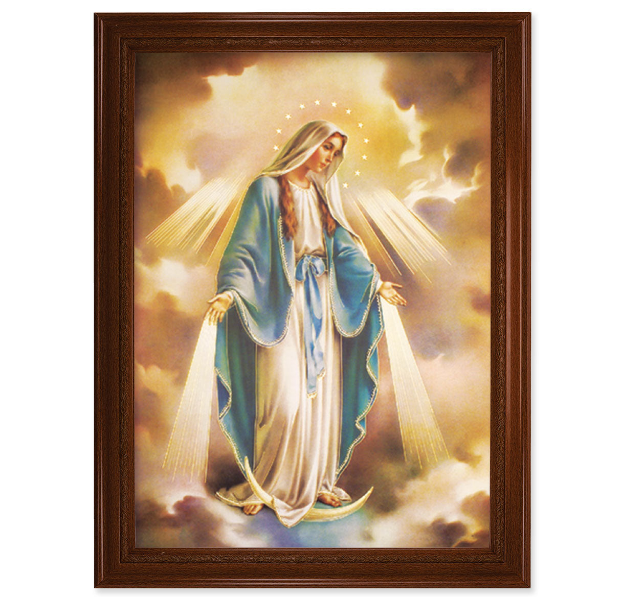 Our Lady of Grace Picture Framed Wall Art Decor Extra Large