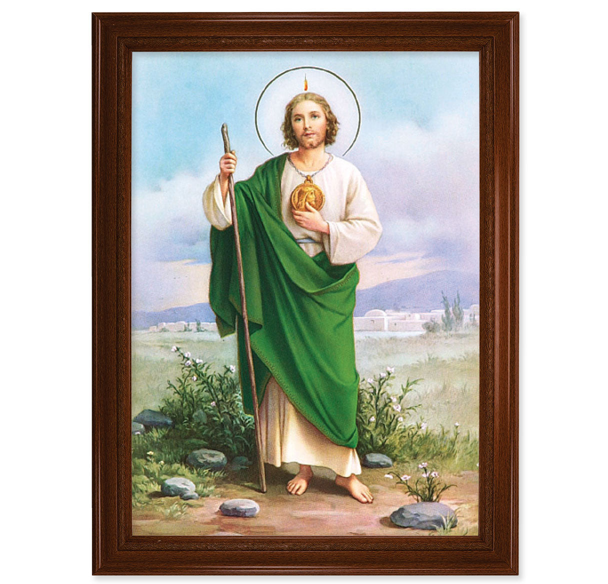 St. Jude Picture Framed Wall Art Decor Extra Large Frame