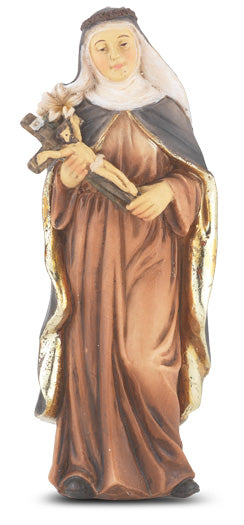 Small Catholic 4 Inch St. Catherine of Siena Statue