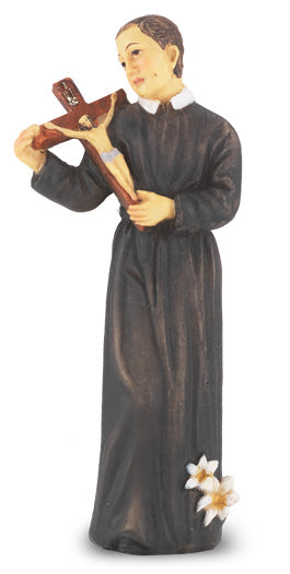 Small Catholic 4 Inch St. Gerard Hand Painted Statue