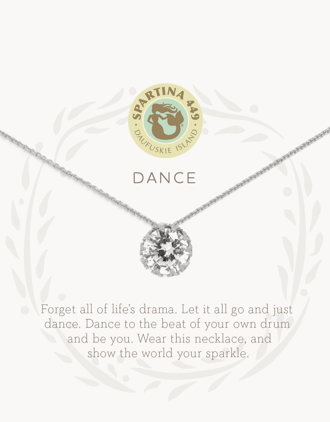 Spartina Sea La Vie Necklace Dance Gem Pendant Jewelry