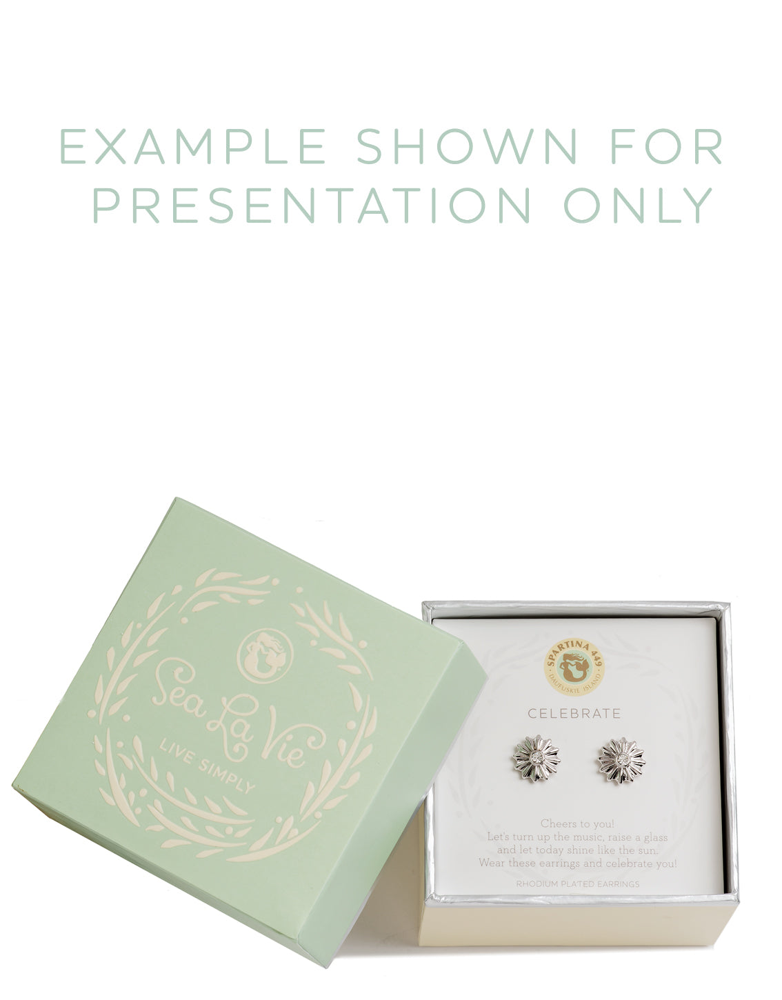 Spartina Sea La Vie Find Peace Drop Earrings for Serenity
