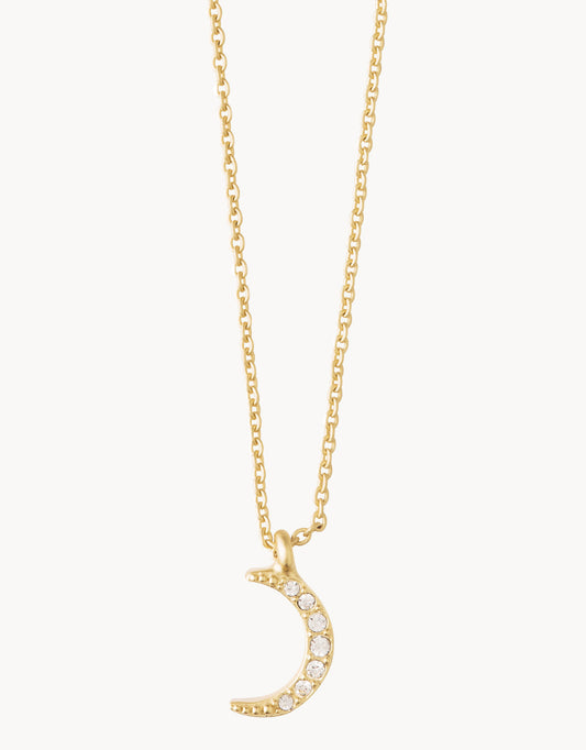 Spartina Sea La Vie Necklace Guiding Light Crescent Charm