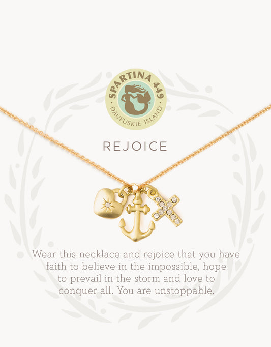 Spartina Sea La Vie Rejoice Necklace for Faith and Hope