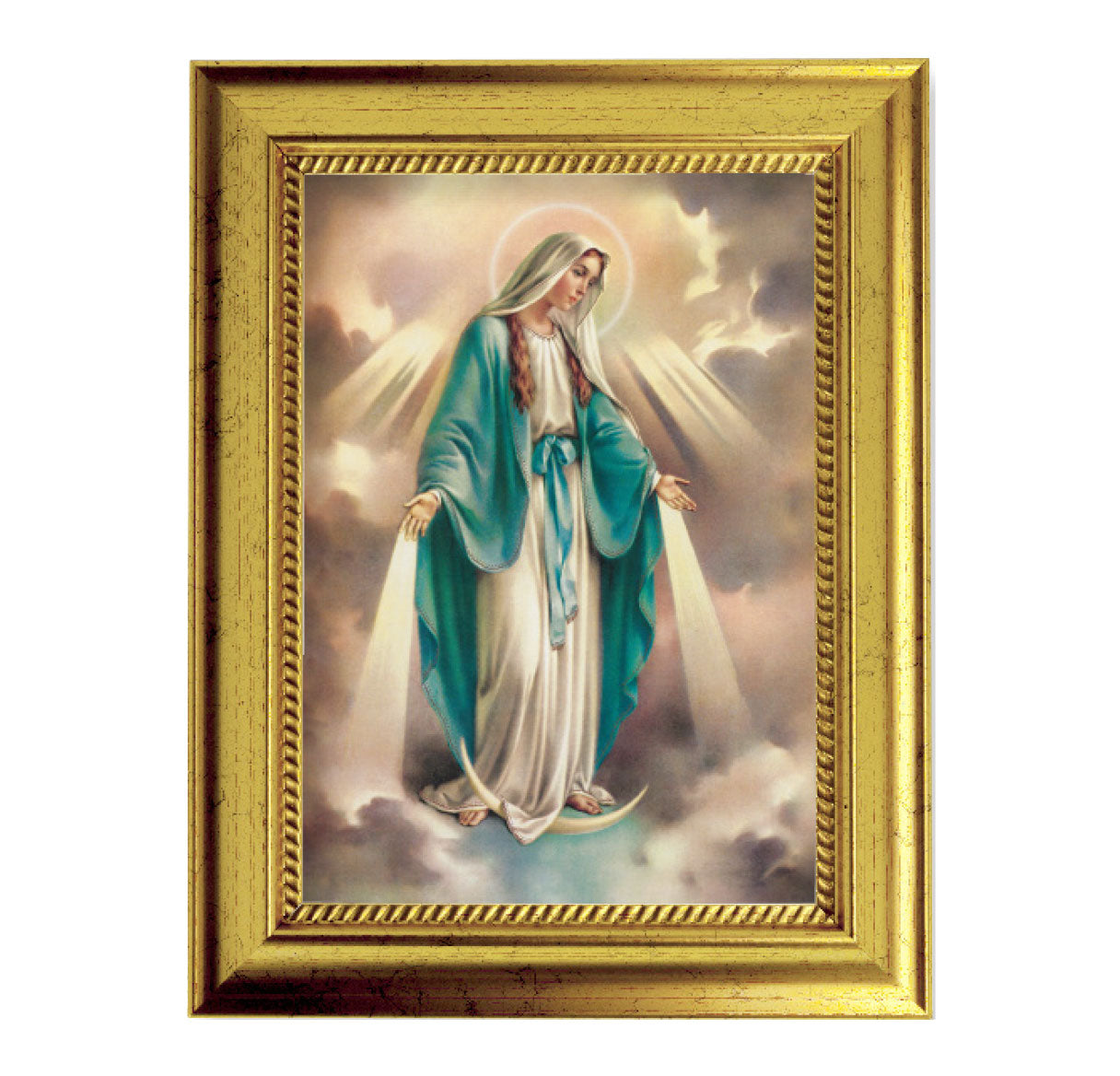 Our Lady of Grace Picture Framed Wall Art Decor Small