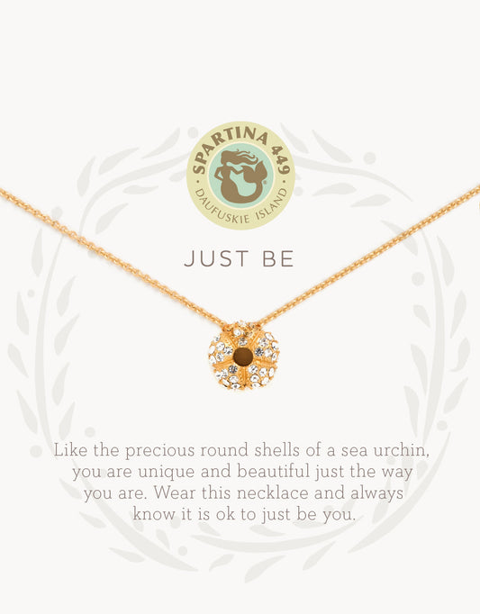 Spartina Sea La Vie Just Be Necklace with Sea Urchin Charm