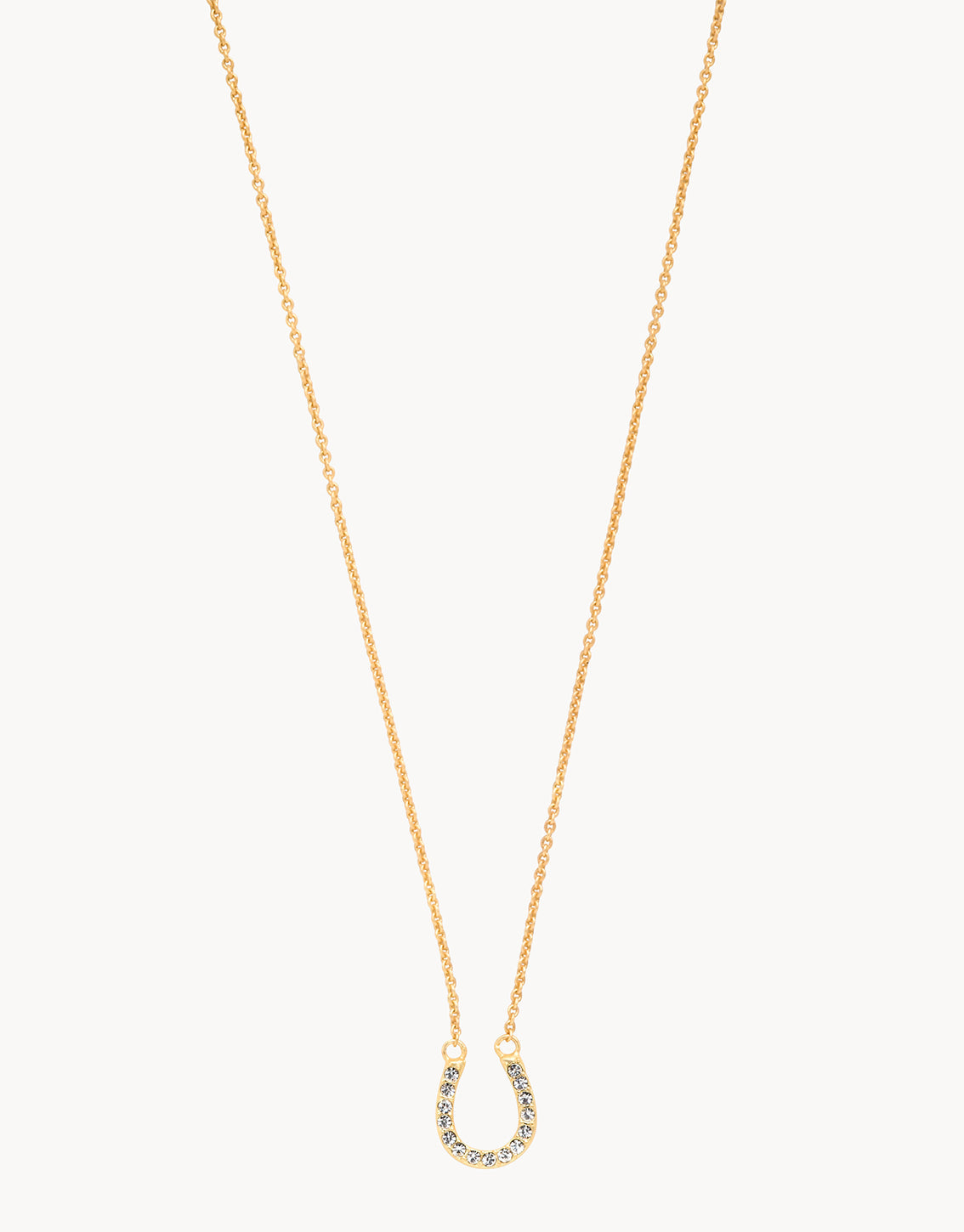 Spartina Sea La Vie Feel Lucky Necklace with Horseshoe Charm