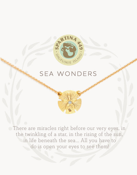 Spartina Sea La Vie Necklace Sea Wonders Sand Dollar Charm