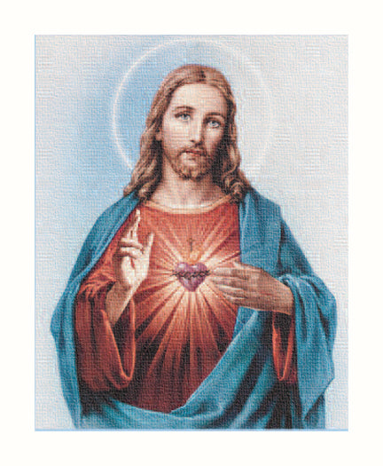 Sacred Heart of Jesus Canvas Print Medium Fine Art Canvas
