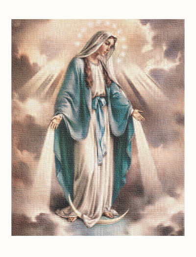 Our Lady of Grace Canvas Print Wall Art Decor Medium 8x10