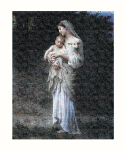 Divine Innocence Canvas Print Wall Art Decor Medium Size