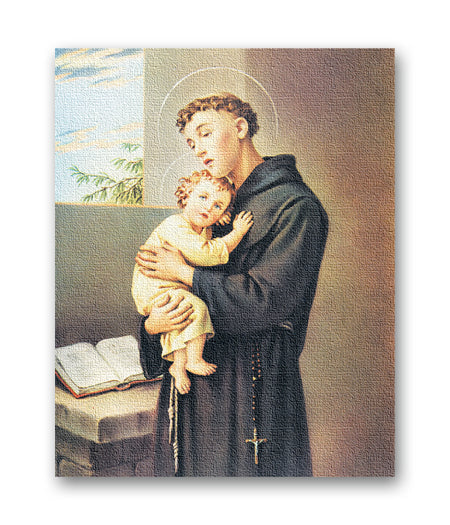 St. Anthony Canvas Print Wall Art Decor, Medium Size 8x10