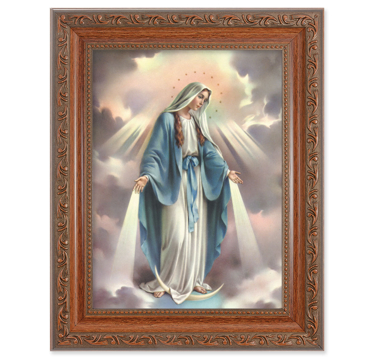 Our Lady of Grace Picture Framed Wall Art Decor Medium